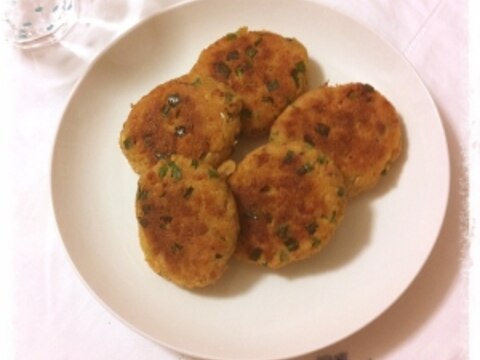 おからハンバーグ ☆ 餃子風味